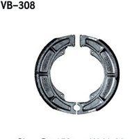 Тормозные колодки барабан VB-308 LS650 Savage