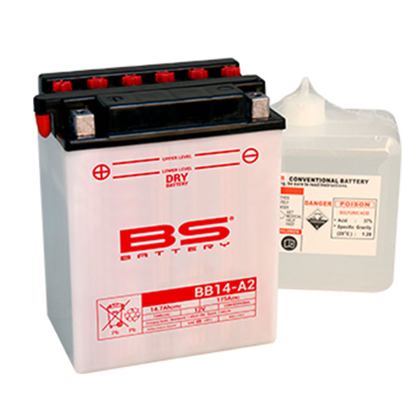 АКБ BS-Battery BB14-A2 (YB14-A2) 16331