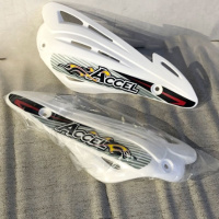 Защита руля Accel пластик накладки White SD-10