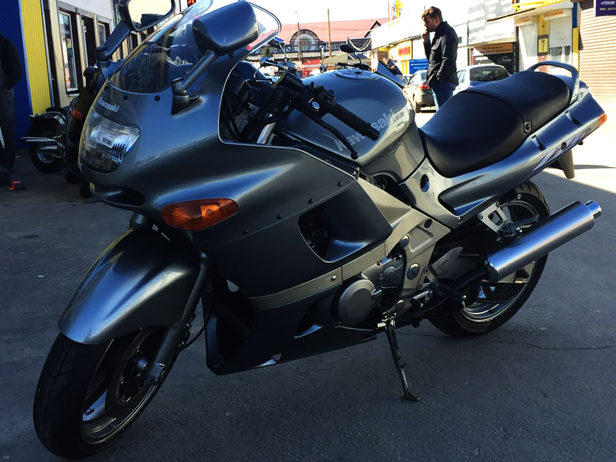 Руль алюминиевый, черный для мотоцикла 28/22мм, TRW Superbike