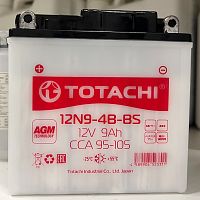 Фото АКБ TOTACHI 12N9-4B-BS 90009 для мотоцикла
