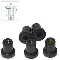 картинка TourMax Комплект крепежа WEN-004 M6x1.0*5шт от магазина moto-bazar61.ru