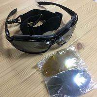 картинка Очки Highwayhawk SpeedSter со сменными линзами HH02-950 от магазина moto-bazar61.ru