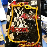 картинка Защита руля Accel GOLD HG-05 gold 22.2mm от магазина moto-bazar61.ru
