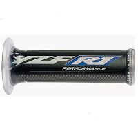картинка Ручки HARRIS YZF R SILVER/BLUE 01687-YZFA от магазина moto-bazar61.ru