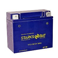картинка АКБ STARKSBAT YT12-18B (YTX20CH-BS) 13738 от магазина moto-bazar61.ru