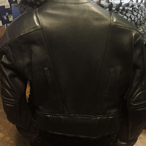 картинка КУРТКА  кожа LOOKWELL  Marker black M 15697 от магазина moto-bazar61.ru фото 2