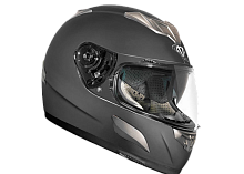 Шлем VEGA HD168 SOLID FLAT TITANIUM L фото вид спереди | Moto-Bazar