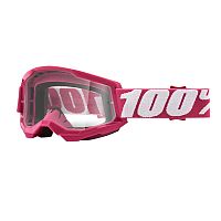 Очки кроссовые 100% STRATA 2 Fletcher/clear lens 50027-00010 фото сбоку | Moto-Bazar