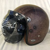 картинка Визор AFX Bubble Flip универсальный 3 кнопки black 01310095 от магазина moto-bazar61.ru