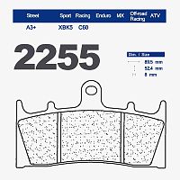 Тормозные колодки CL 2255XBK5 - купить в Ростове-на-Дону