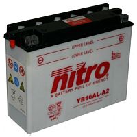 картинка АКБ NITRO YB16AL-A2 WA от магазина moto-bazar61.ru
