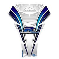картинка Наклейка на бак MOTOGRAFIX SUZUKI BLUE/SILVER TS020BS от магазина moto-bazar61.ru