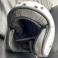 картинка Шлем SIMPSON Chopper white L 29880 L от магазина moto-bazar61.ru