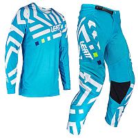 картинка Майка кроссовая+брюки LEATT Moto 3.5 XS Cyan 5024080600 XS от магазина moto-bazar61.ru