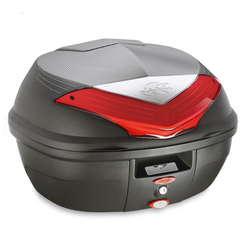 картинка Кофр KAPPA Monolock K355N (BLACK/red) 35литров от магазина moto-bazar61.ru