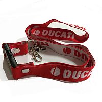 картинка Шнурок для ключей DUCATI red 13153 от магазина moto-bazar61.ru