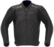 Куртка ALPINESTARS кожа AVANT BLACK 52 фото | Moto-Bazar