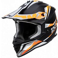 Шлем IXS 362 2.0 Motocross blk/matt/orange XL X12041-M36 XL фото вид спереди | Moto-Bazar
