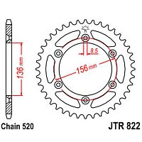 Звезда ведомая JT JTR822.50 - купить в Ростове-на-Дону