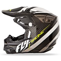 картинка Шлем FLY F2 Carbon Fastback blk/wh L 73-4111L от магазина moto-bazar61.ru
