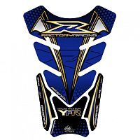 картинка Наклейка на бак MOTOGRAFIX YAMAHA BLUE TY014B от магазина moto-bazar61.ru