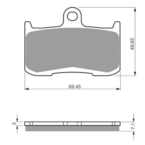 Тормозные колодки GOLDfren S3 207 17875 - фото в магазине moto-bazar61.ru фото 2 Тормозные колодки GOLDfren S3 207 17875 - купить в Ростове-на-Дону фото 2