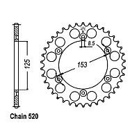 картинка Цепь+звёзды SIFAM XR250 90-95 01820 от магазина moto-bazar61.ru