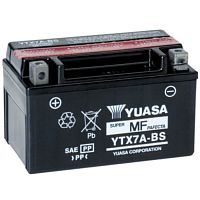 картинка АКБ YUASA YTX7A-BS от магазина moto-bazar61.ru