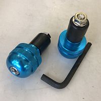 картинка Грузики руля EMGO ANTI-VIBRATION BAR END BLUE 23-96463 от магазина moto-bazar61.ru