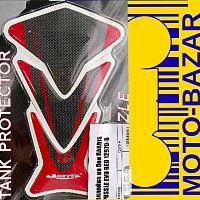 картинка Наклейка на бак HARRIS PUSSLE EVO RED 12970-R от магазина moto-bazar61.ru