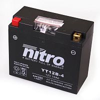 картинка АКБ NITRO YT12B-4 (YT12B-BS) от магазина moto-bazar61.ru