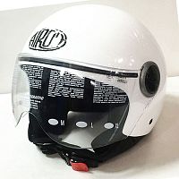 картинка Шлем AIROH Compact Pro white M CPP14-M от магазина moto-bazar61.ru