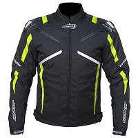 Куртка AGV SPORT JET текстиль black/yellow S A02529-035-S S фото | Moto-Bazar