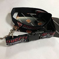 картинка Шнурок для ключей DUCATI black/red 17251 от магазина moto-bazar61.ru