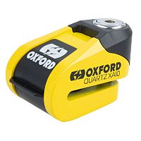 картинка Противоугонная скоба звук OXFORD Qardtz XA10 Alarm Disc yellow/blk LK216 от магазина moto-bazar61.ru