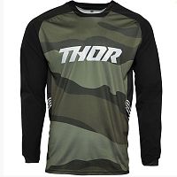 Майка кроссовая THOR JERSEY Terrain GN CAMO 2XL 2910-6171 2XL фотоотчет | Moto-Bazar