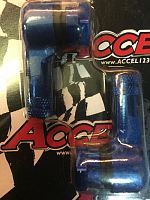 картинка Вентиль Accel 90% BLUE VC-02 blue от магазина moto-bazar61.ru