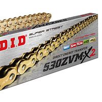 картинка Цепь DID 530 ZVM-X2 G&G 118ZB 28753 от магазина moto-bazar61.ru