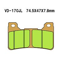 Тормозные колодки VD-170SRJL - купить в Ростове-на-Дону