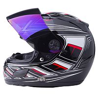 Шлем VEGA HD168 ECHELON GRAPHIC M фото вид спереди | Moto-Bazar