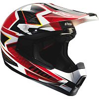 картинка Шлем THOR QUADRANT SPIRAL RED L от магазина moto-bazar61.ru