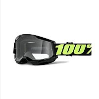 Очки кроссовые 100% STRATA 2 Upsol/clear lens 50027-00012 фото сбоку | Moto-Bazar