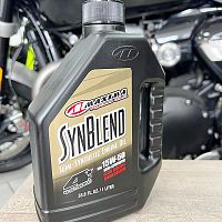 картинка Масло моторное MAXIMA Syn Blend Ester 15W50 1L 30-36901B от магазина moto-bazar61.ru
