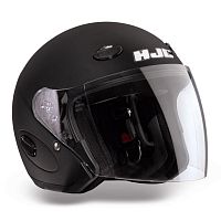 Шлем HJC CL-33  FLAT BLACK  M фото вид спереди | Moto-Bazar