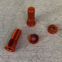 картинка Гайка Accel на буксатор ORANGE RL-01orange от магазина moto-bazar61.ru