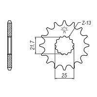 картинка Звезда ведущая KLICK 28401-16 (JTF520.16) от магазина moto-bazar61.ru