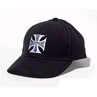 картинка Бейсболка WEST COAST CHOPPERS CRAZY IRON 09734 от магазина moto-bazar61.ru