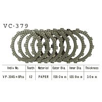 картинка Диск сцепления VESRAH VC-379 от магазина moto-bazar61.ru
