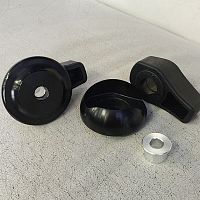 картинка Слайдеры сменный элемент CNC black 14494 от магазина moto-bazar61.ru